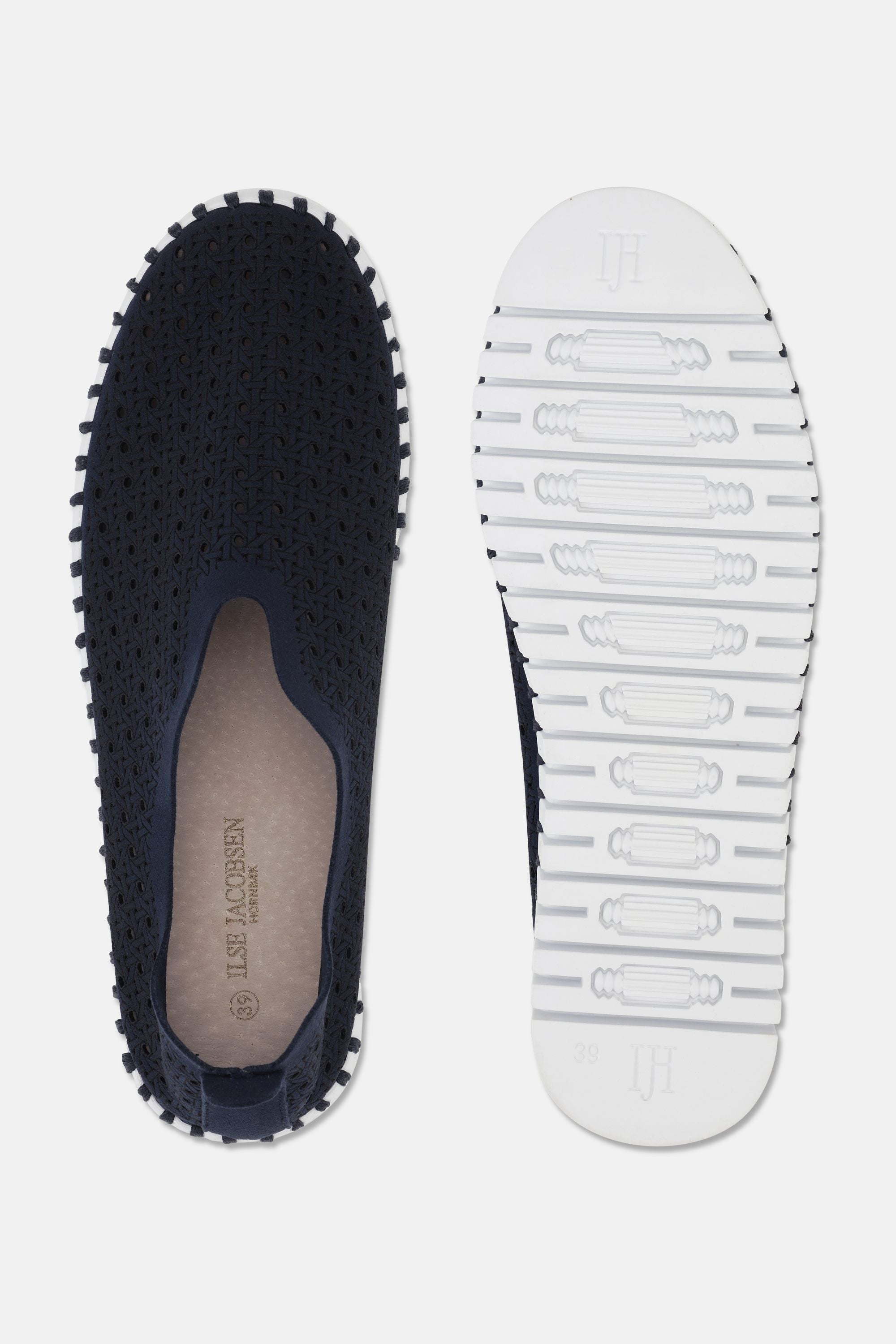 Tulip Sko - Dark Indigo White